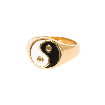 Anello Balanced Placcato Oro