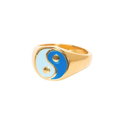 Anello Balanced Placcato Oro