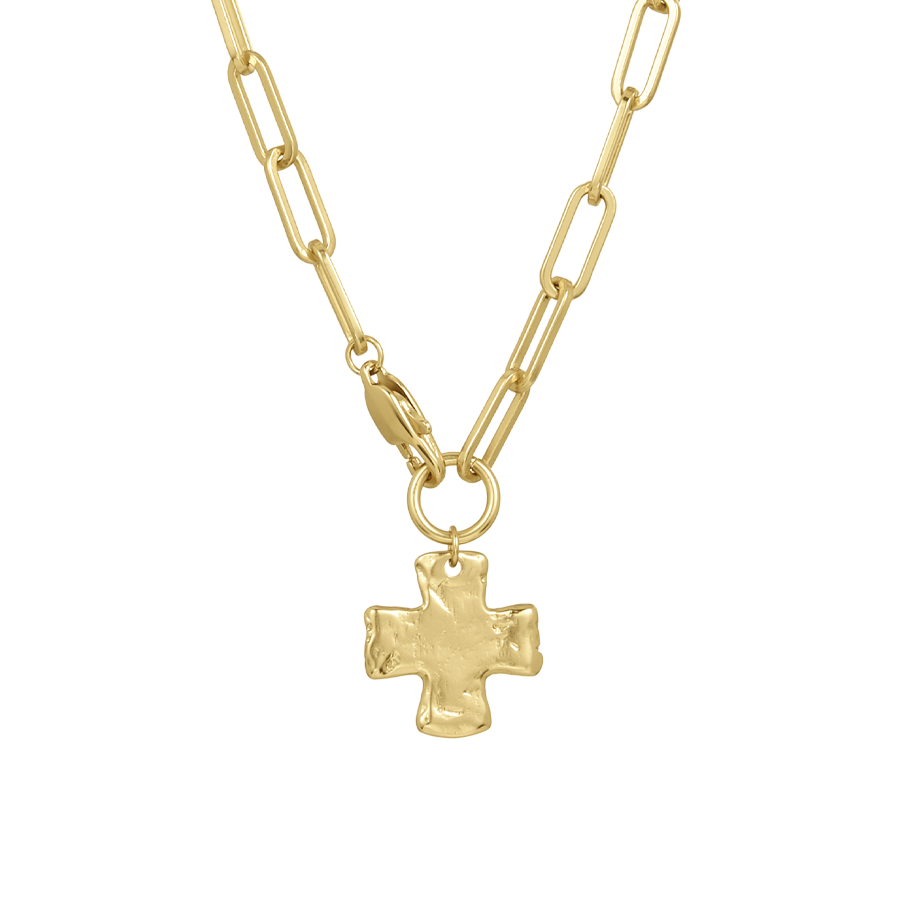 Collana Croce Chunky