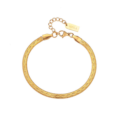 Bracciale Catena Piatta Infinito