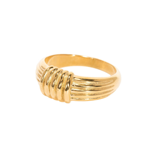 Anello Nodo Placcato Oro