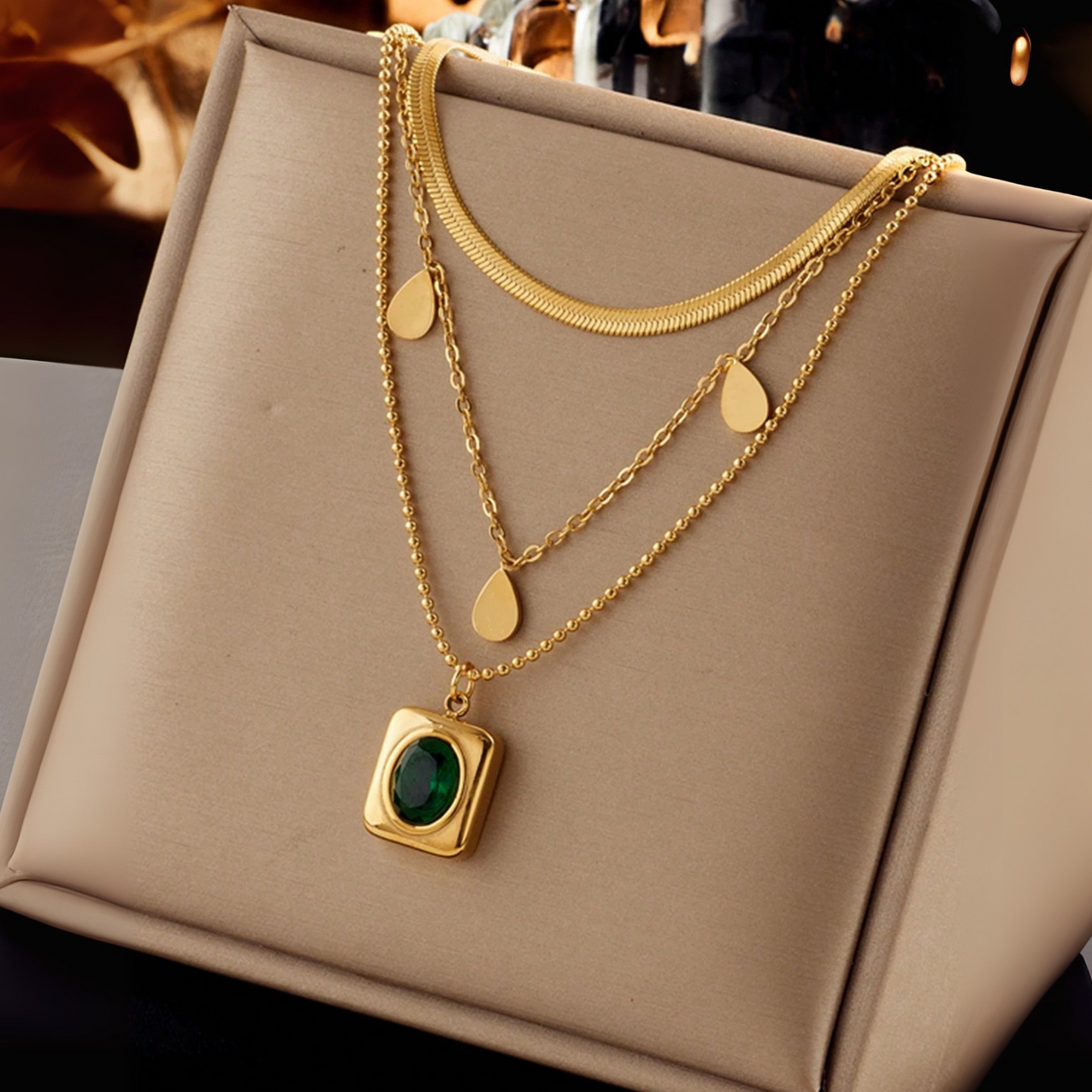 Collana Smeraldo Leona