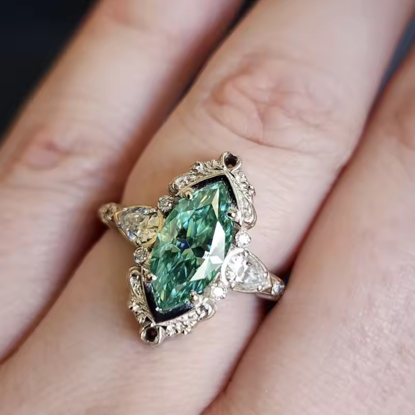 Anello Smeraldo Helena
