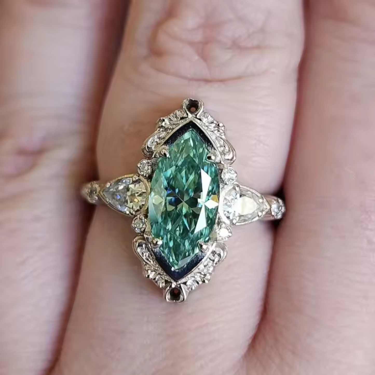 Anello Smeraldo Helena