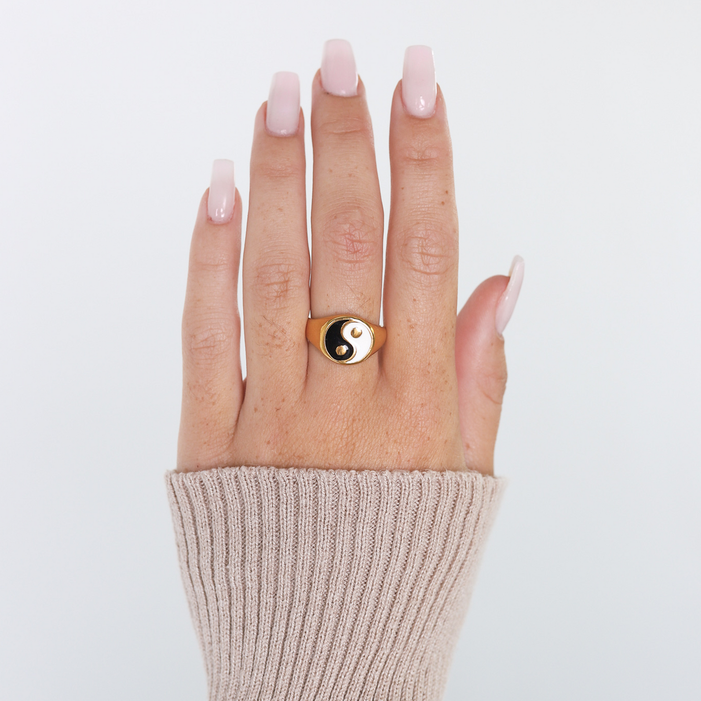 Anello Balanced Placcato Oro