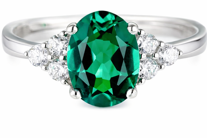 Anello Smeraldo Helga
