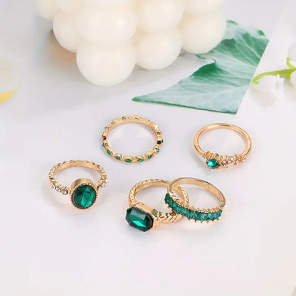 Set Anelli Smeraldo Johana